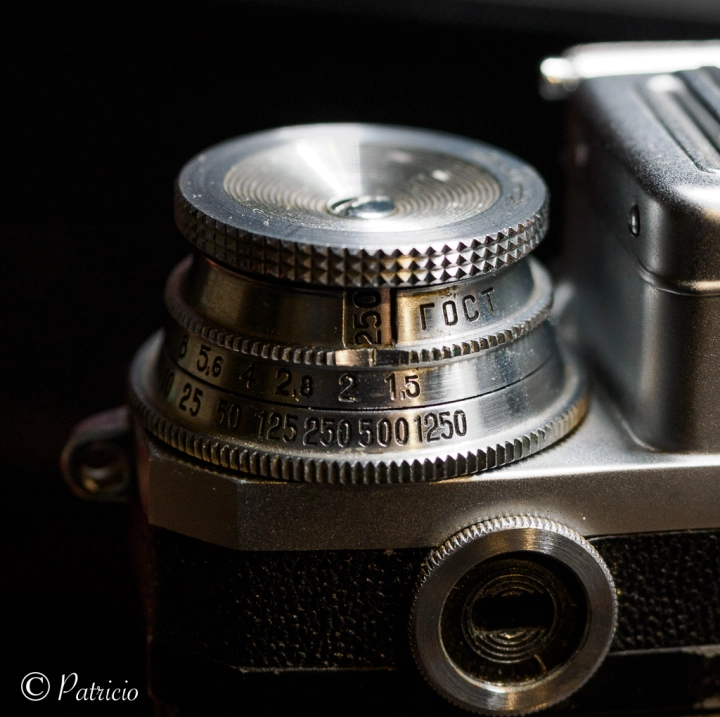rueda sensibilidad camara kiev III