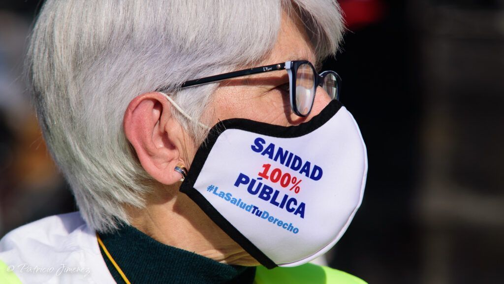 Manifestación sanidad pública