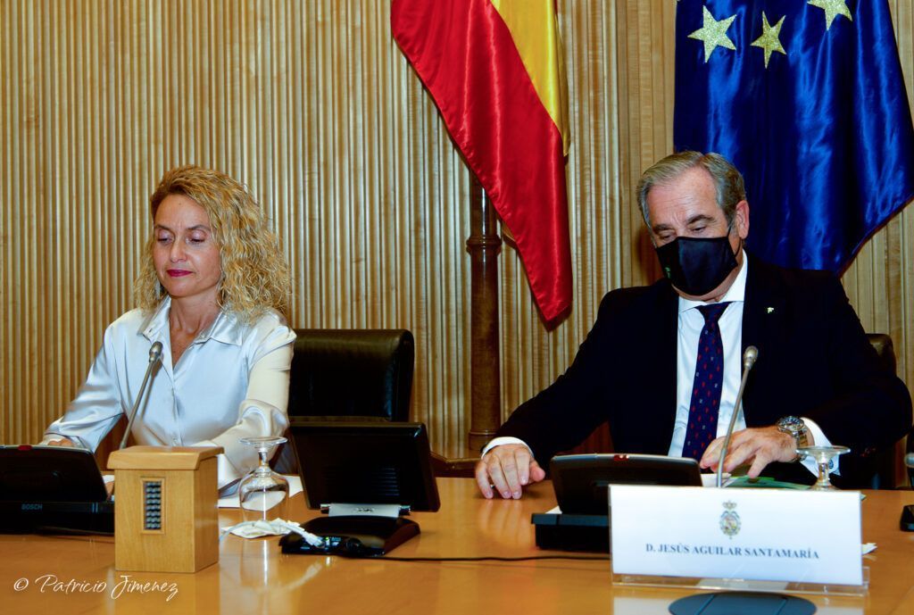 Jesús Aguilar y Meritxell Batet