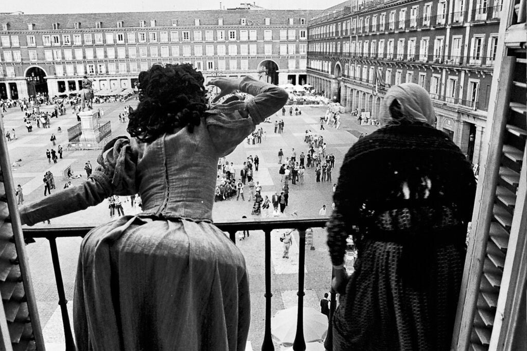 Teatro en la Plaza Mayor Nikon F80