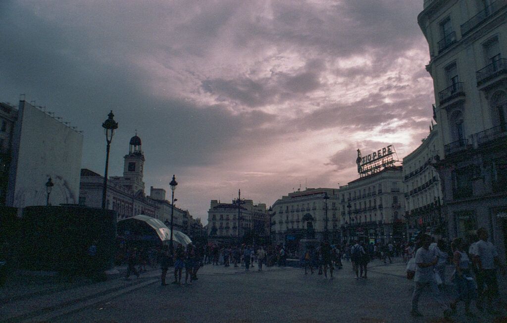 Plaza mayor cámara Pentax KM
